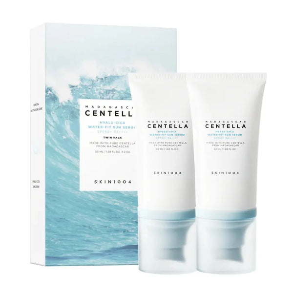 Imagen del producto: SKIN1004 Madagascar Centella Hyalu-Cica Water-Fit Sun Serum 50ml Twin Pack (2ea) - SKU Y3YAAA