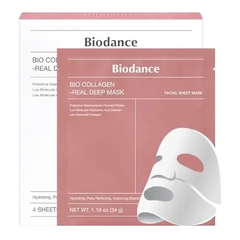 Imagen del producto: Bio Collagen- Real Depp Mask - pack 4 mascarillas Biodance - SKU W59DOO